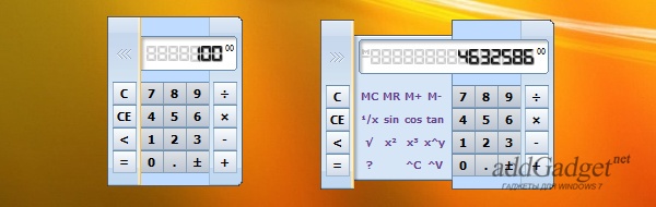 Легкий гаджет-калькулятор