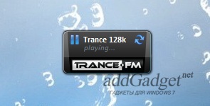 Гаджет радио Trance.fm
