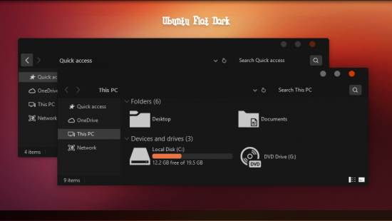 Ubuntu Dark/Light - Скриншот #2