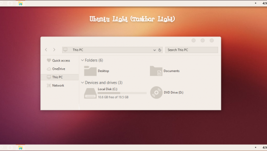 Ubuntu Dark/Light - Скриншот #4