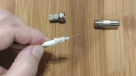Подключение антенного кабеля к штекеру