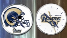 St. Louis Rams Clock