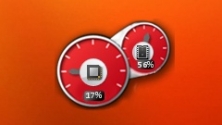 Красный индикатор загрузки процессора