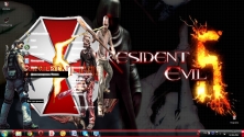 Тема для Windows 7 в стиле игры Resident evil 5