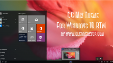 Оригинальная тема CC Mix для Windows 10